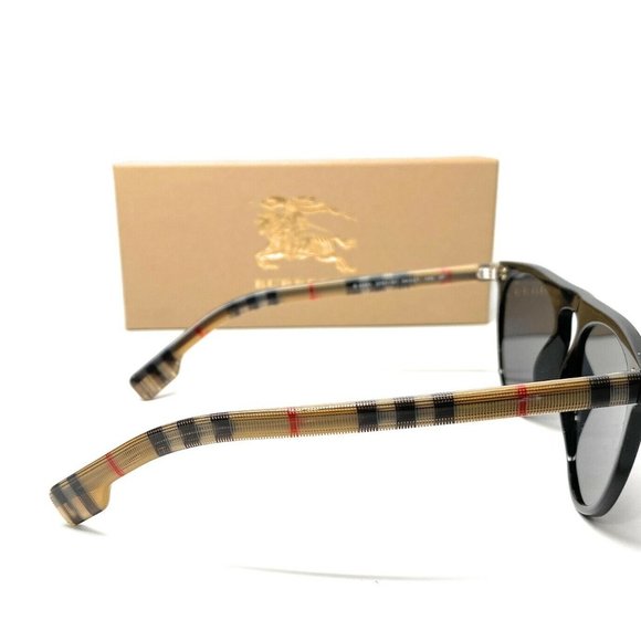 BURBERRY POLARIZED MEN'S SUNGLASSES! NEW WITH BOX - Picture 3 of 4